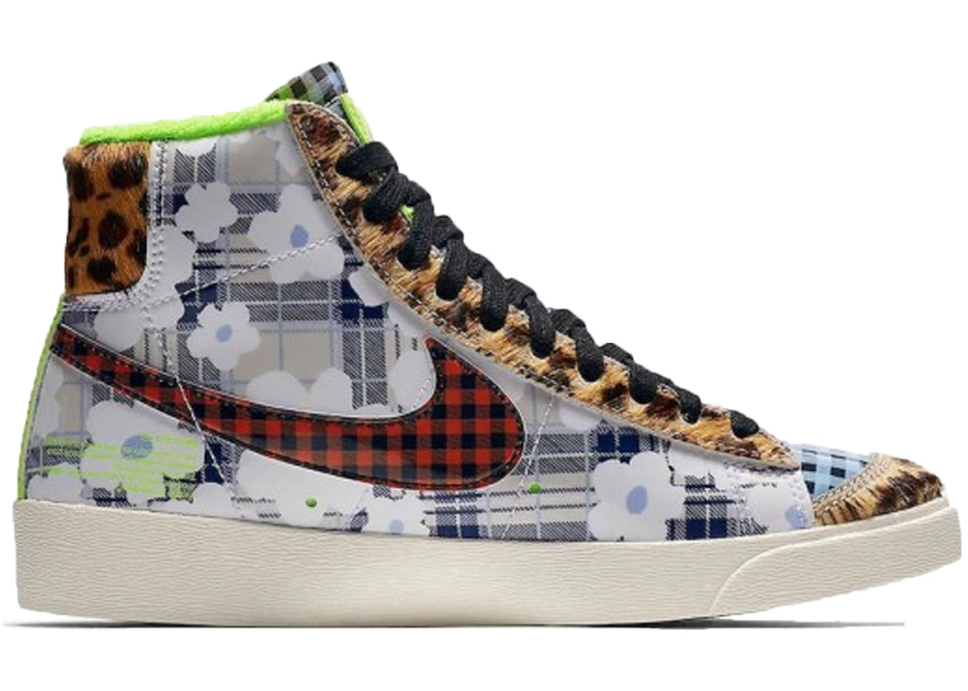 Nike Blazer Mid Gel-Wild Print Floral Flannel