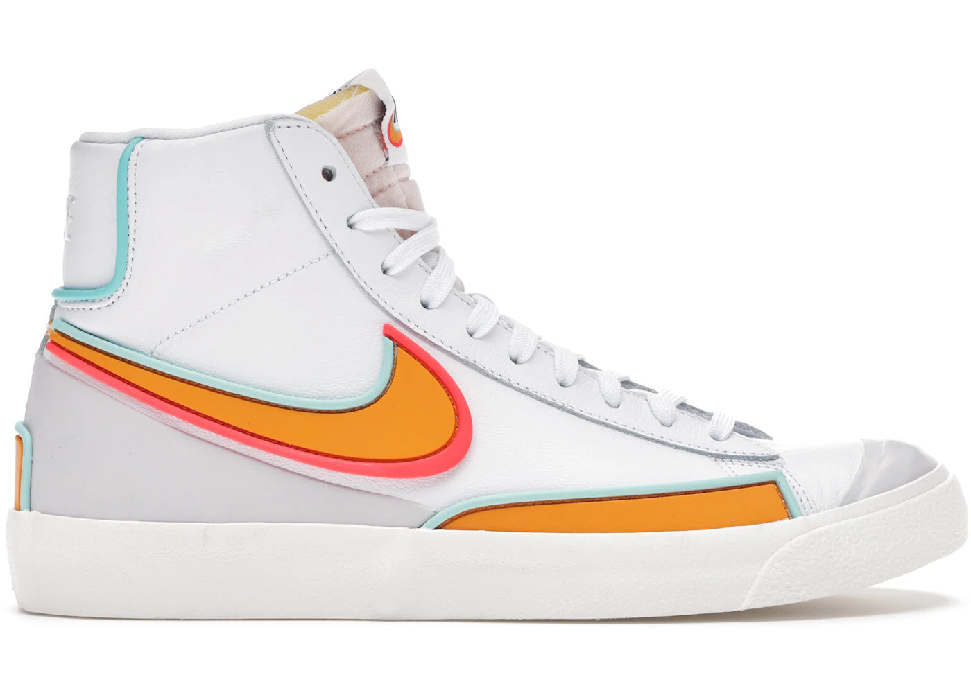 Nike Blazer Mid Infinite-White Kumquat