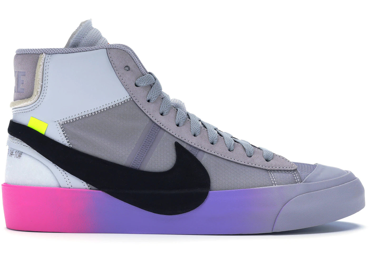 Nike Blazer Mid Off-White Wolf Gray Serena Queen