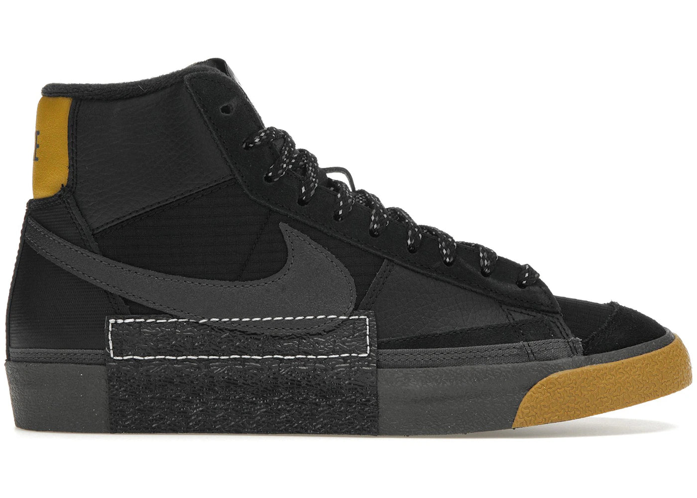 Nike Blazer Mid Pro Club-Black Bronzine