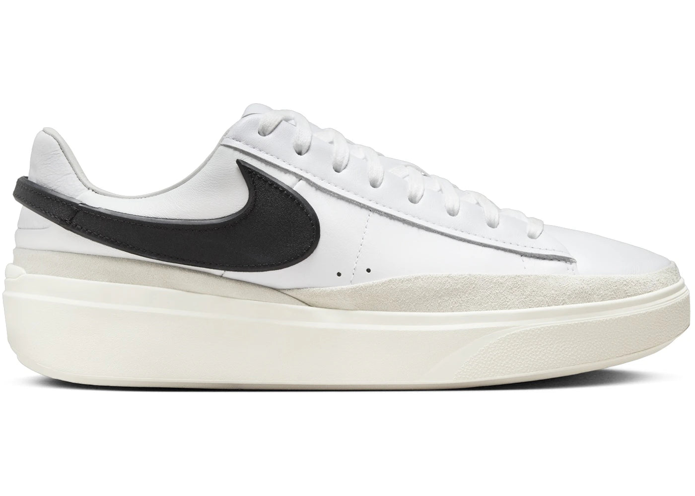Nike Blazer Phantom Low-Summit White White Sail Black