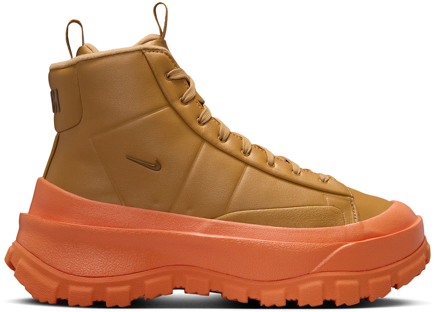 Nike Blazer Roam Mid-Flax Safety Orange Racer Blue Light British Tan (Women's)