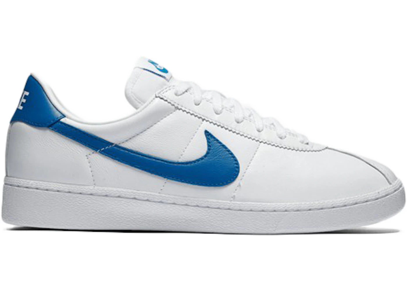 Nike Bruin QS Cuir Blanc Bleu Photo