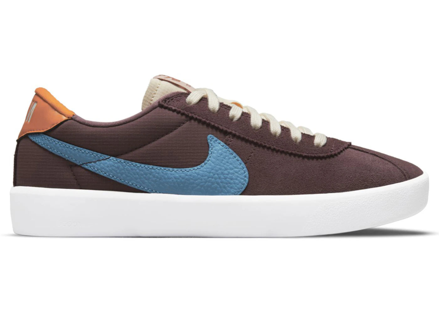 Nike Bruin React SB - Bleu bordeaux foncé