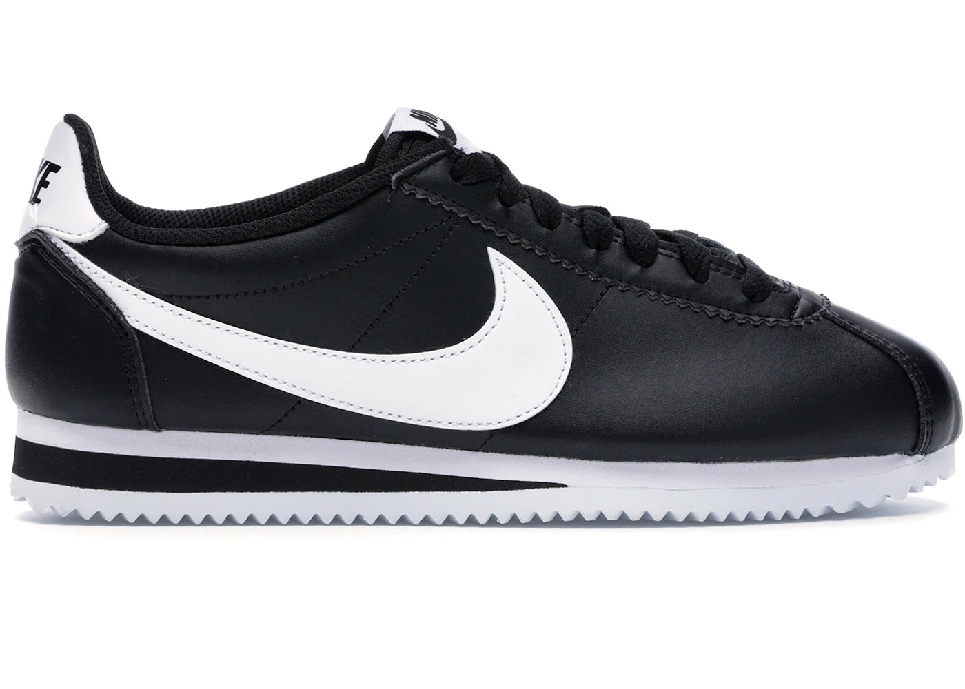 Nike Classic Cortez - Noir et blanc (Femme)
