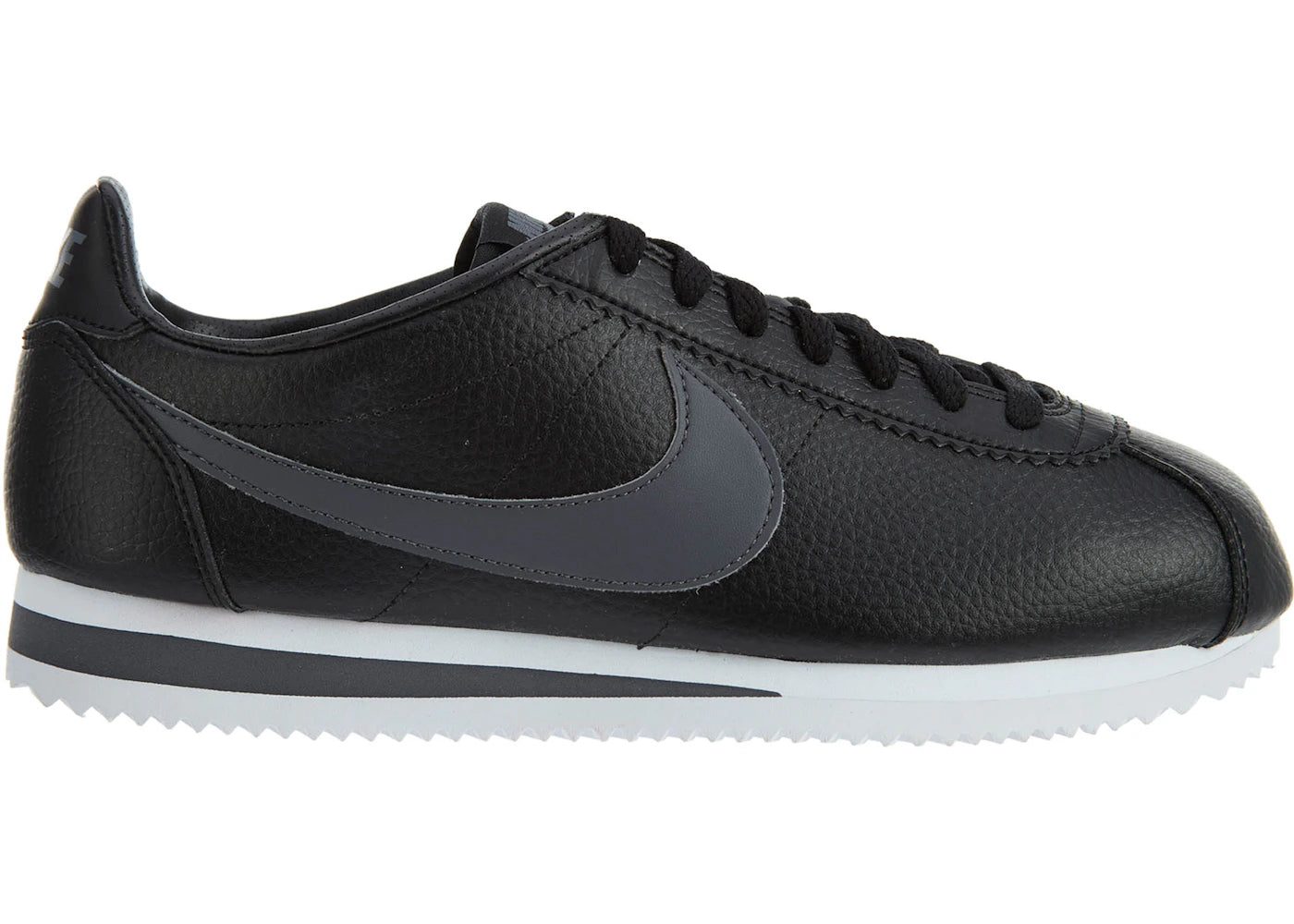 Nike Classic Cortez Leather-Black/Dark Grey-White