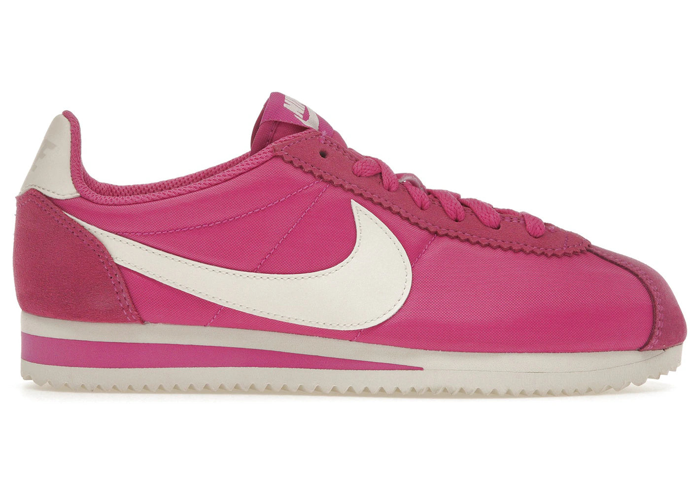 Nike Classic Cortez Nylon-Active Fuchsia Summit White (Femme)