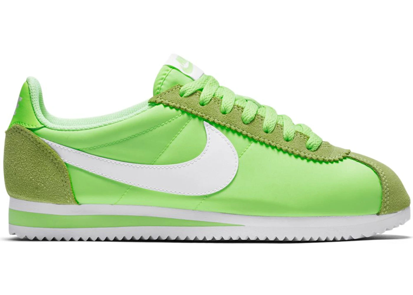 Nike Classic Cortez Nylon-Ghost Green (Women's)