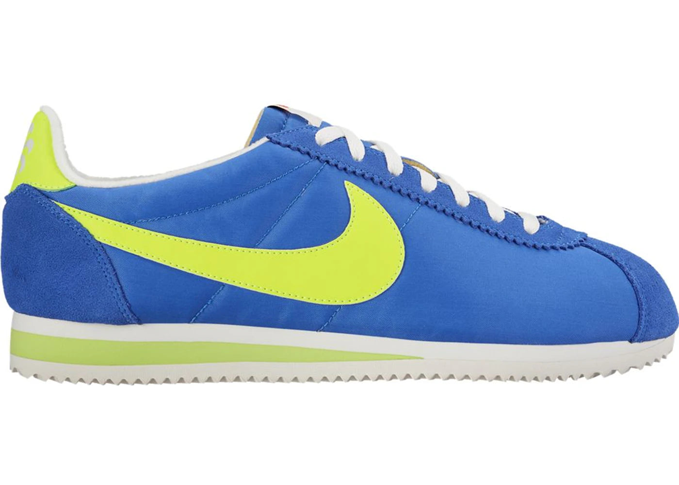 Nike Classic Cortez Nylon - Bleu Royal Volt