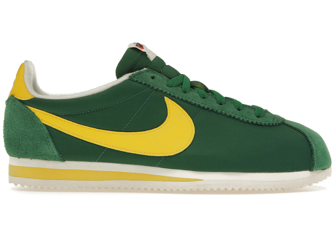 Nike Classic Cortez - Vert pin/Jaune Opti