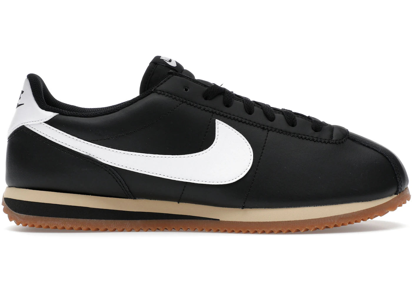 Nike Cortez-Black Gum Medium Brown Sesame White