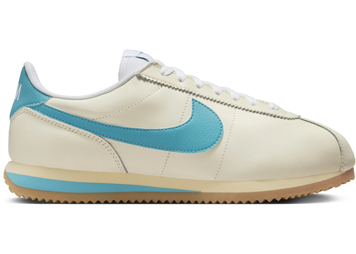 Nike Cortez-Coconut Milk Gum Yellow Pale Vanilla Teal Nebula (Women's)