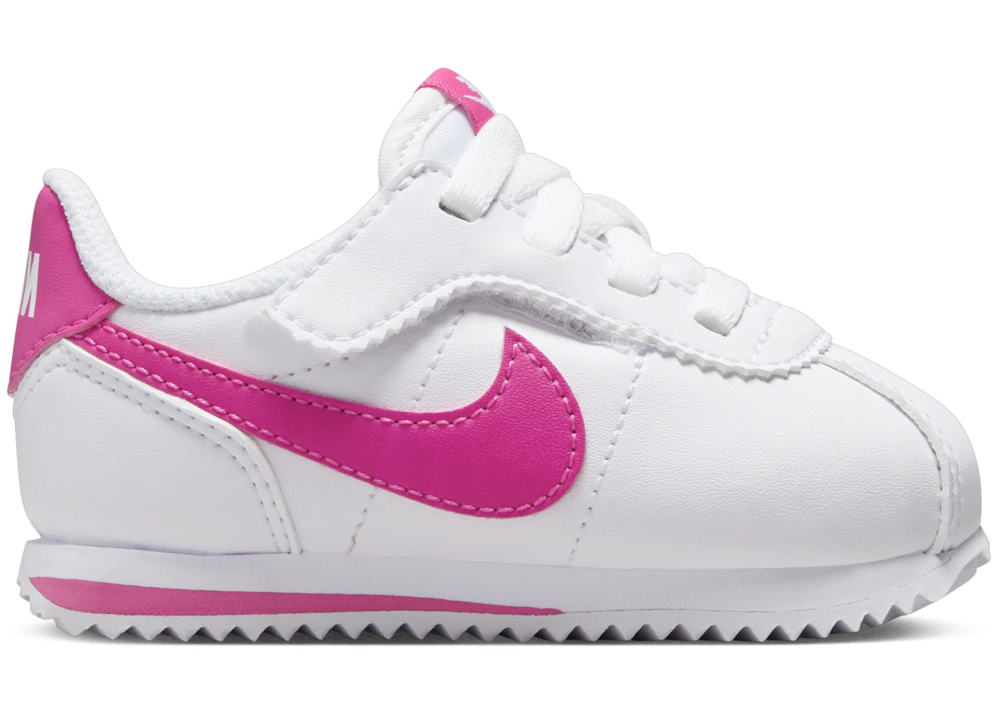 Nike Cortez EasyOn-White Laser Fuchsia (I)