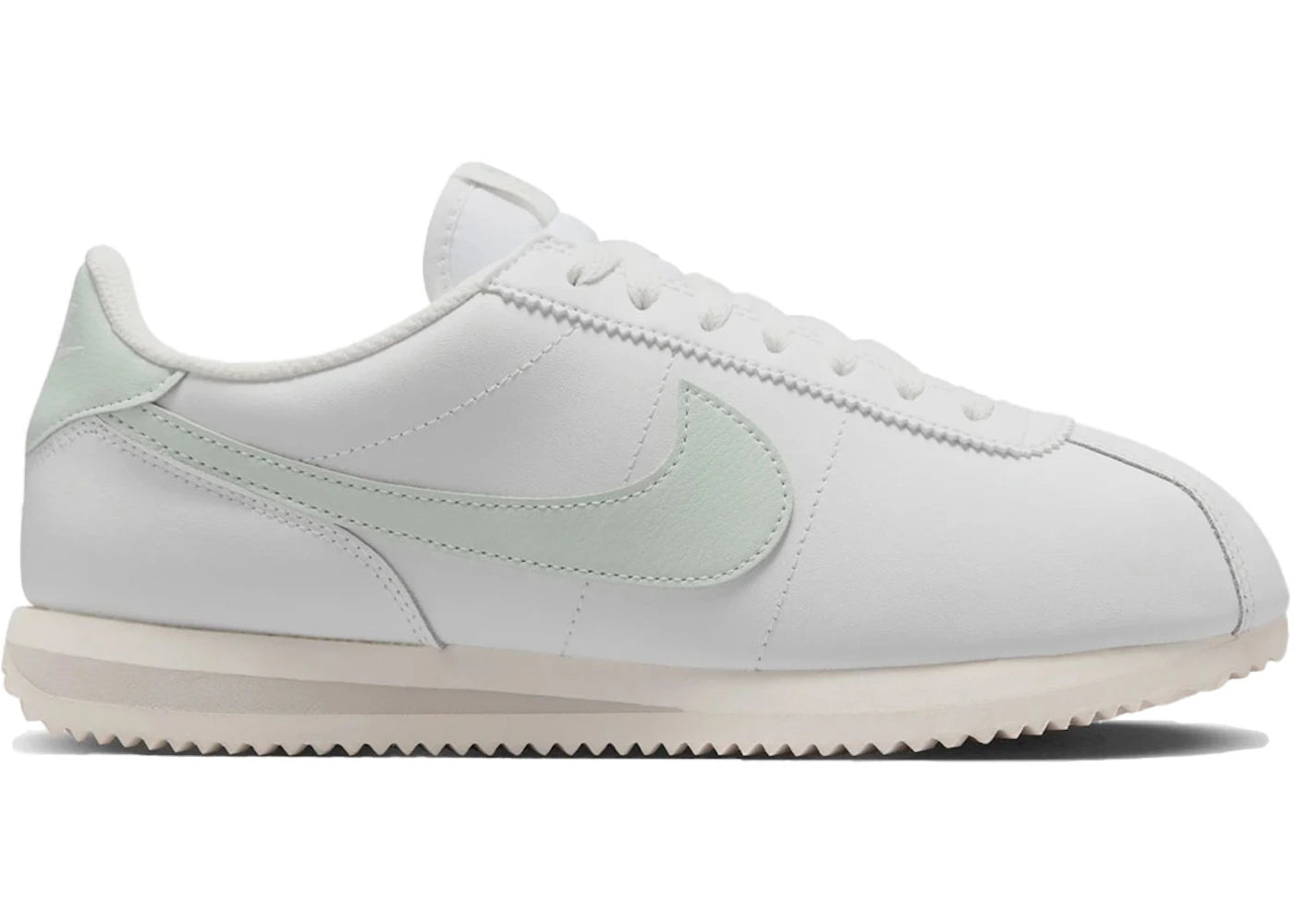 Nike Cortez Leather-Summit White Light Silver (Women's)