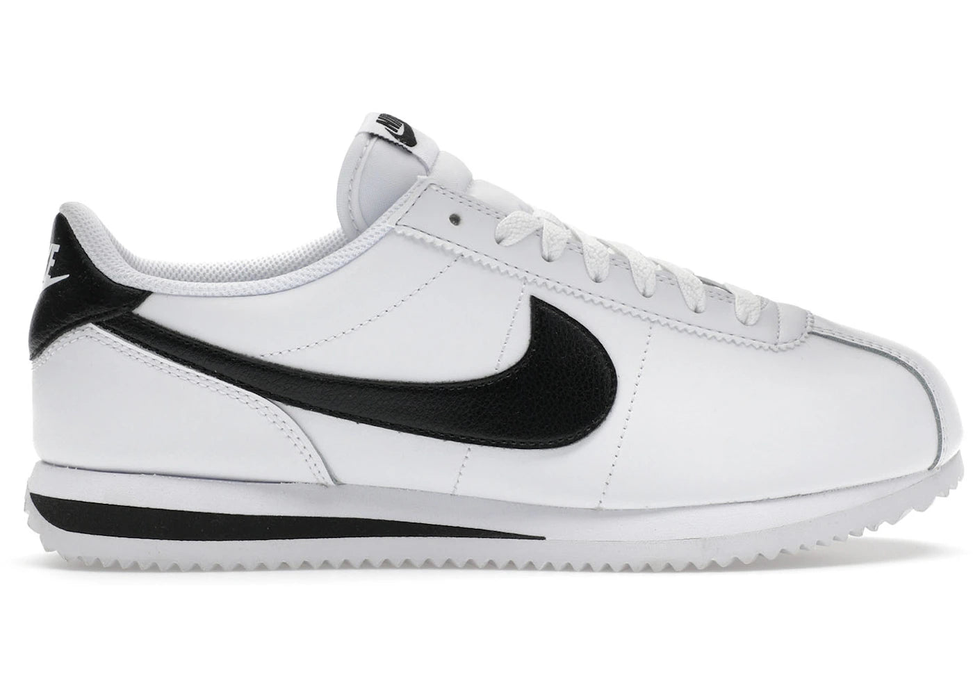 Nike Cortez Leather-White Black (Women's)