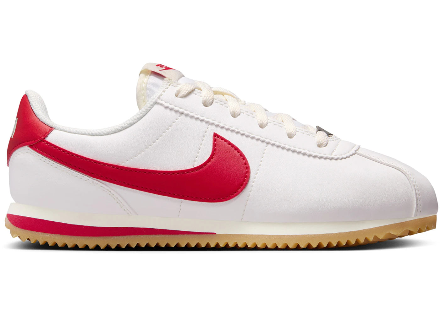 Nike Cortez-Sail Gum Yellow University Red (GS)