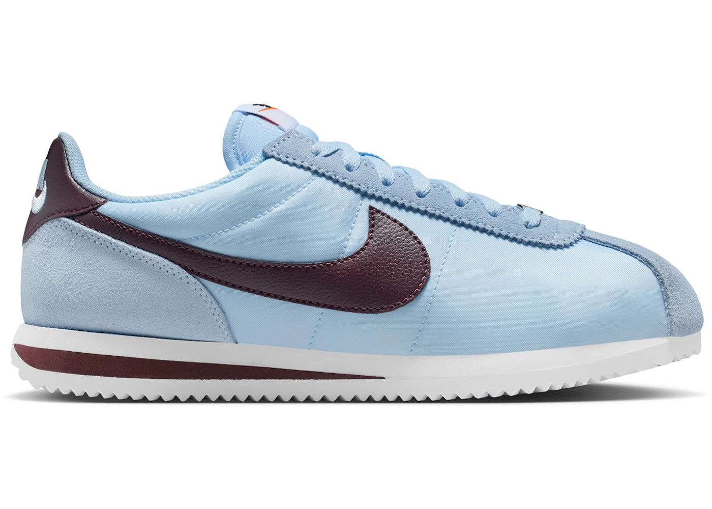 Nike Cortez Textile Celestine Blue Burgundy Crush