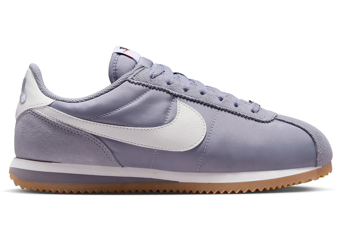 Nike Cortez Textile-Cement Grey Gum Light Brown Safety Orange Sail (Women's)