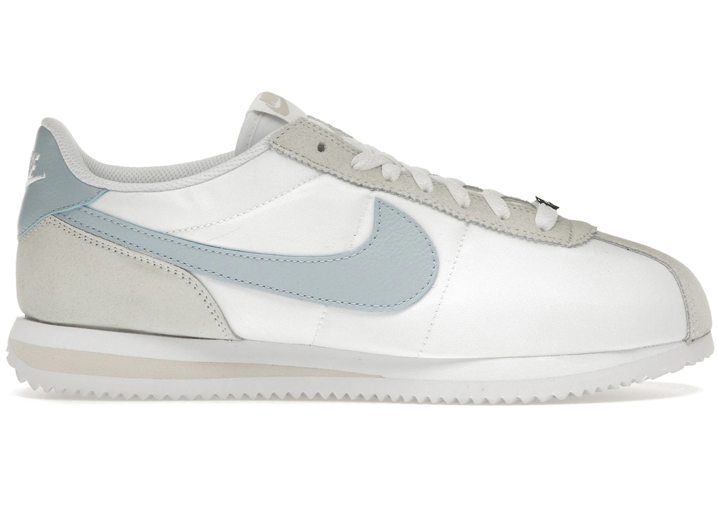 Nike Cortez Textile-White Light Orewood Brown Summit White Light Armory Blue (Women's)