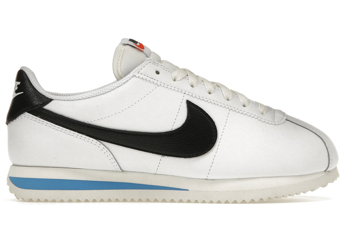 Nike Cortez-White Black Light Photo Blue (Women's)