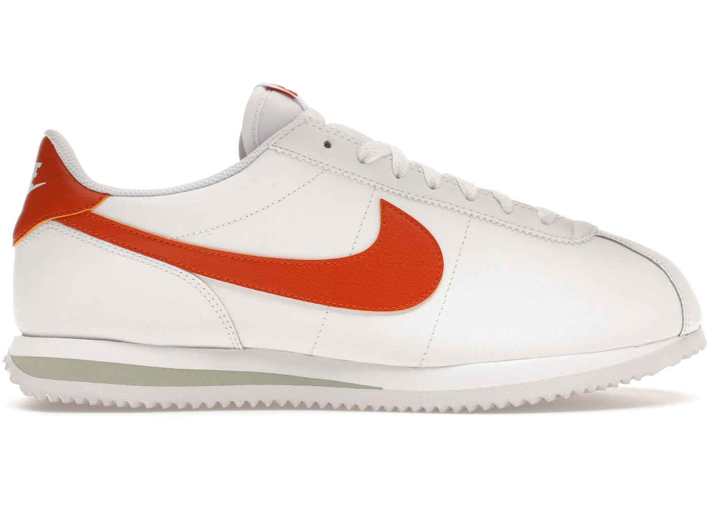 Nike Cortez-White Campfire Orange