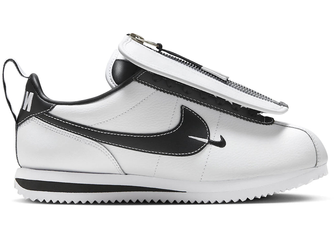 Nike Cortez-Yin and Yang Shroud White Black (Women's)