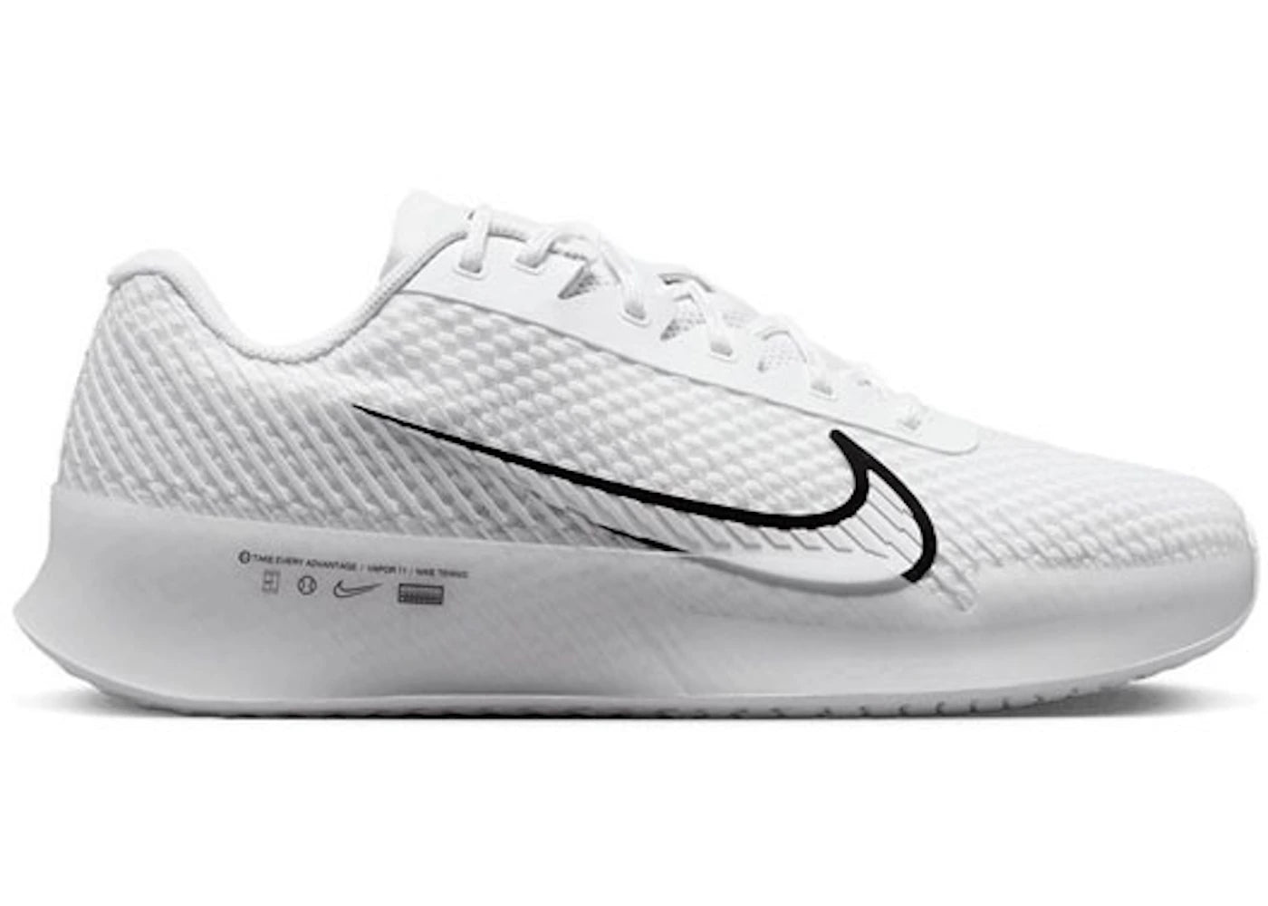 Nike Court Air Zoom Vapor 11 HC-White Black