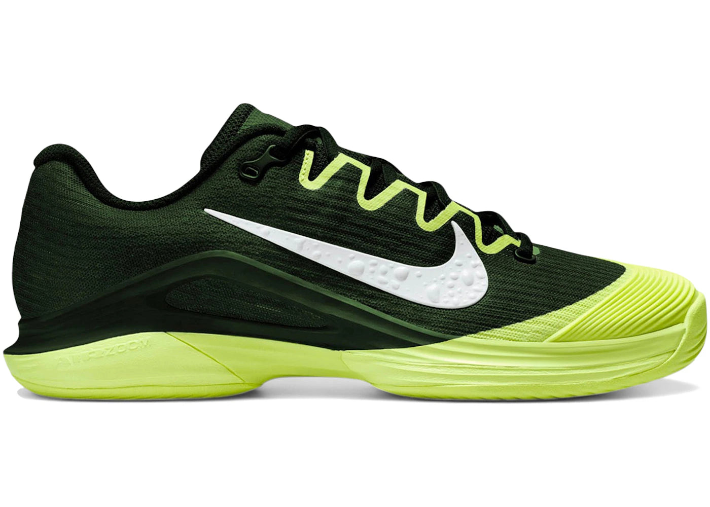 Nike Court Air Zoom Vapor 12 HC Black Light Lemon Twist