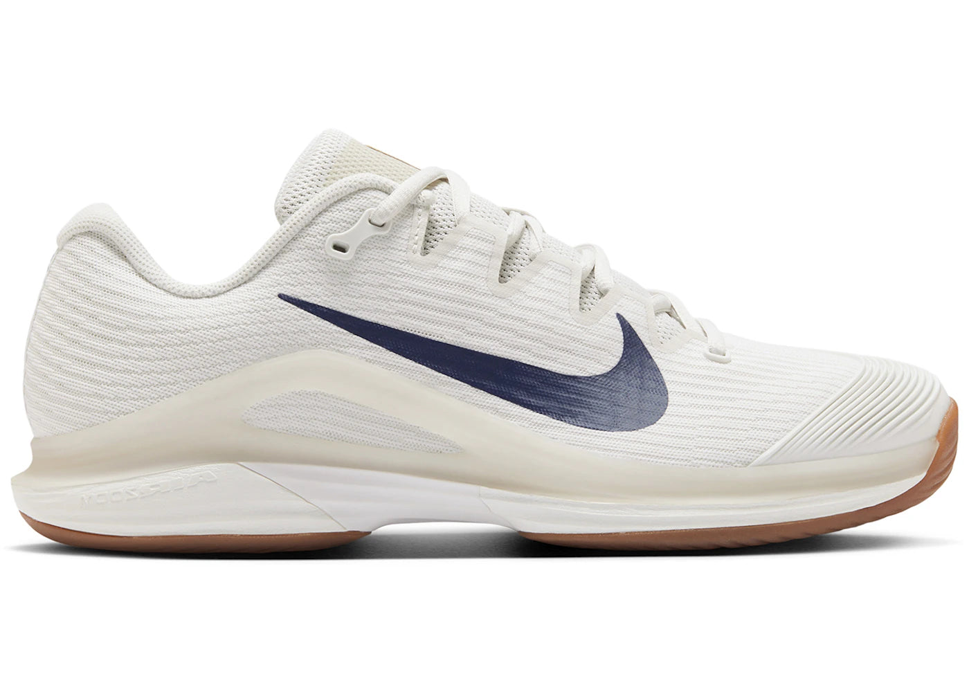 Nike Court Air Zoom Vapor 12 HC-Summit White Phantom Gum Medium Brown Binary Blue