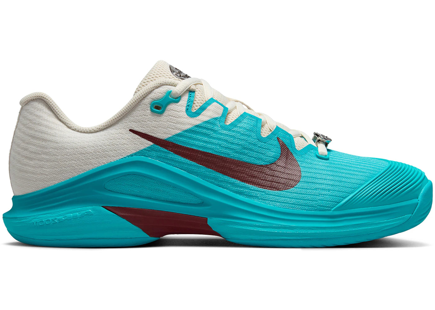 Nike Court Air Zoom Vapor 12 Premium HC-Dusty Cactus Dark Team Red (Women's)