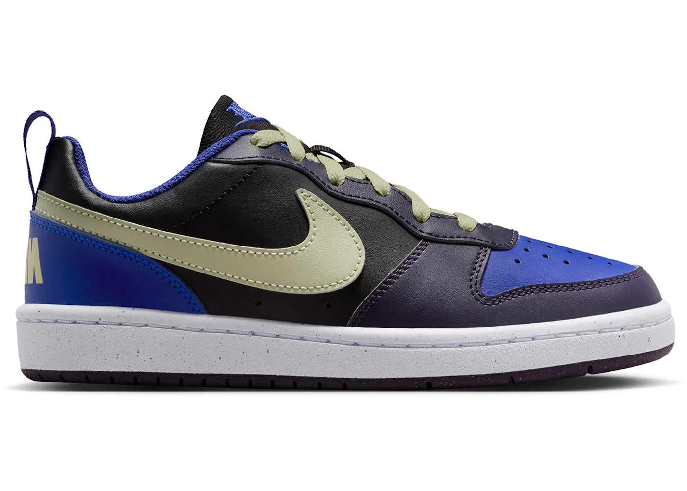 Nike Court Borough Low Recraft Black Cave Purple Olive Aura