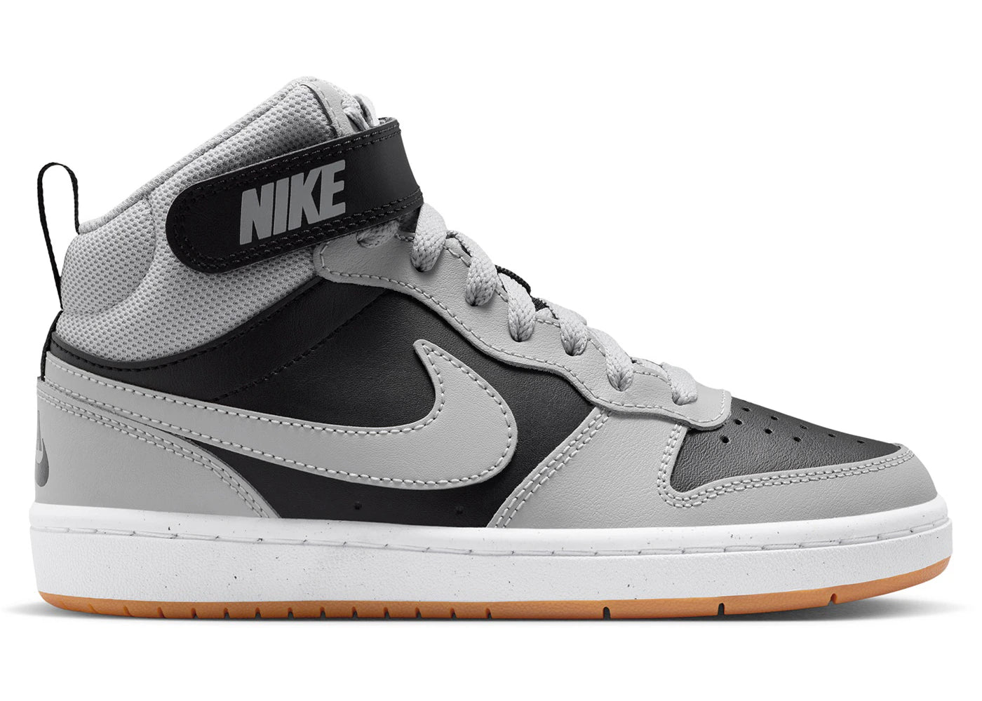 Nike Court Borough Mid 2 Black Light Smoke Gray Gum