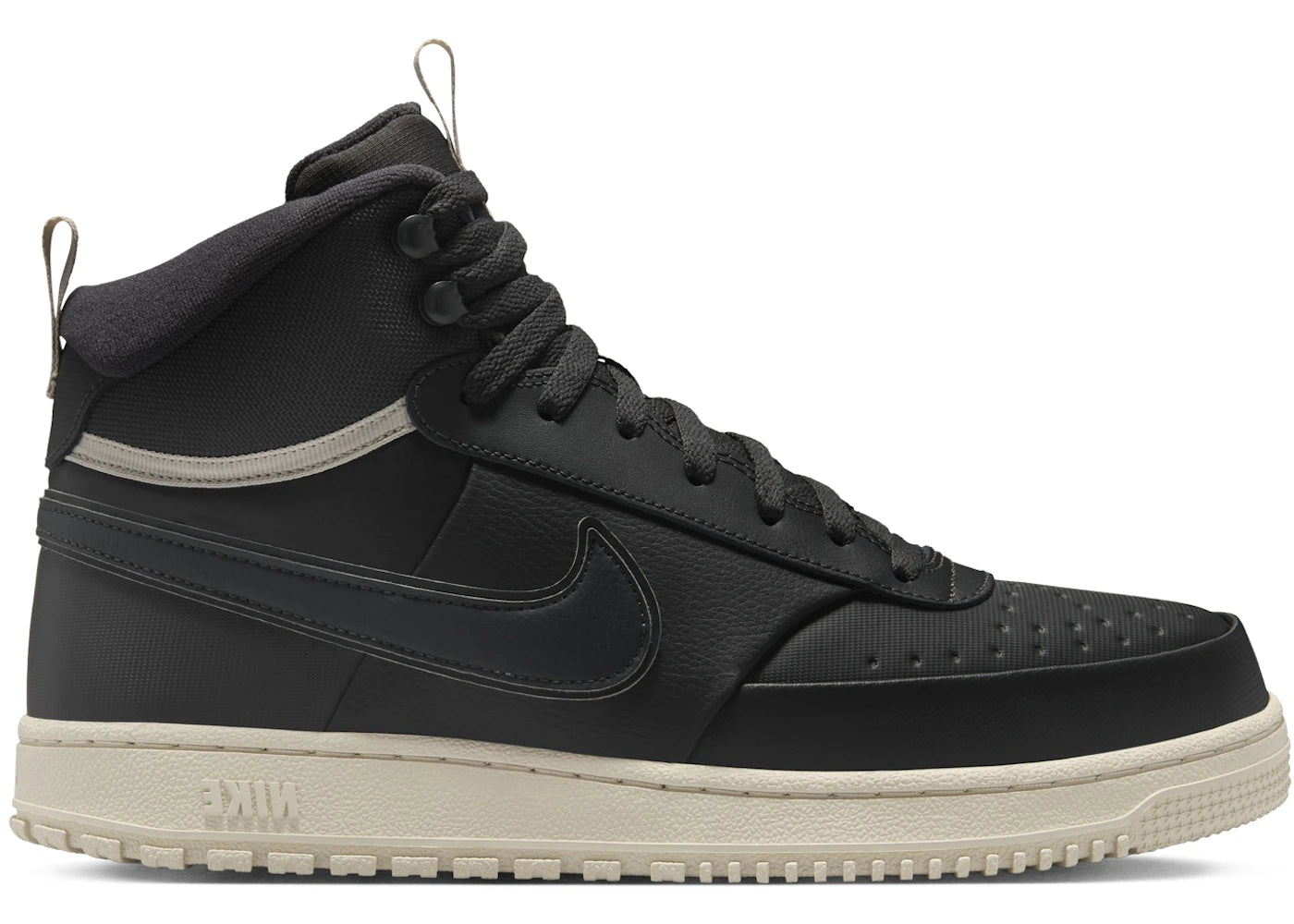 Nike Court Vision Mid Winter Dark Smoke Grey Light Bone - main view