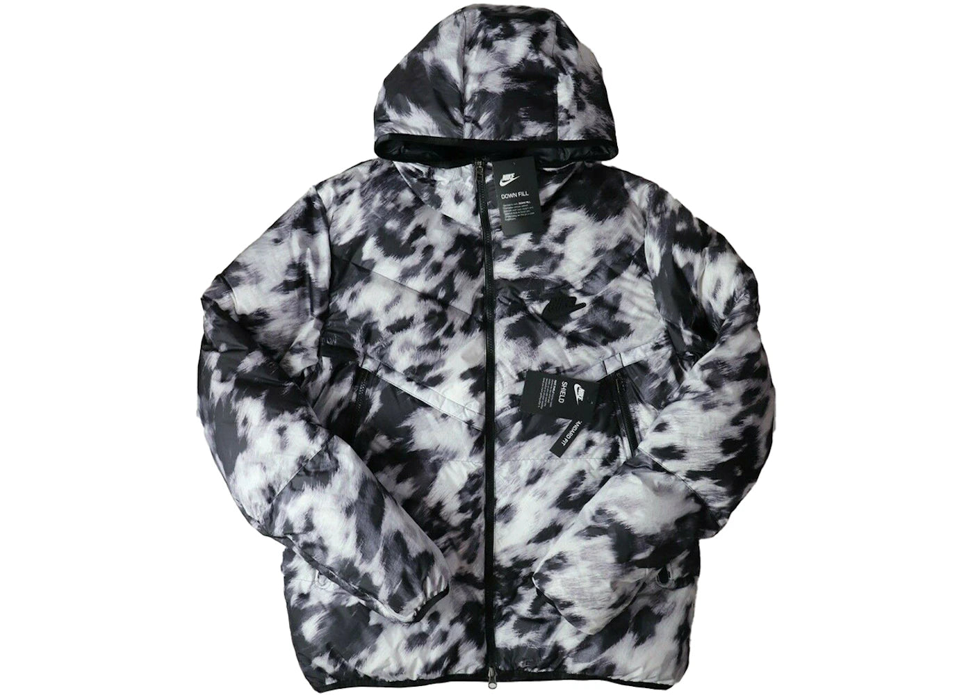 Nike Down-Fill Windrunner Winter Jacket Black - main view