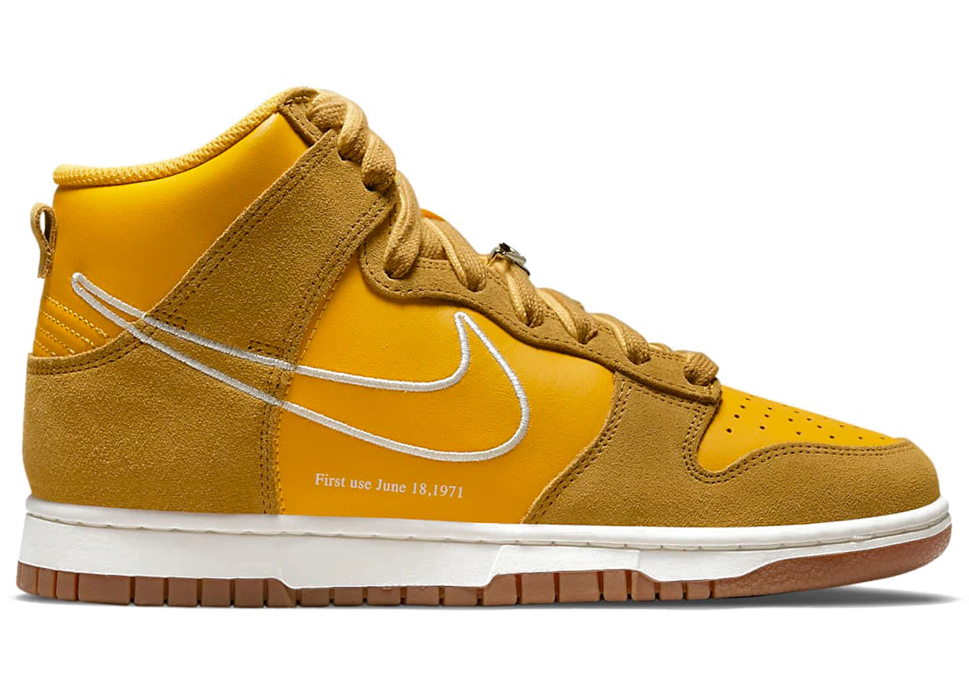 Nike Dunk High-First Use University Gold (Women's)