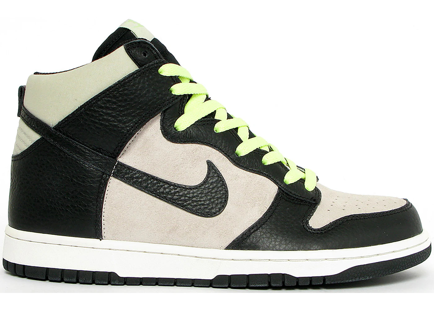 Nike Dunk High-Light Bone Black Light Liquid Lime