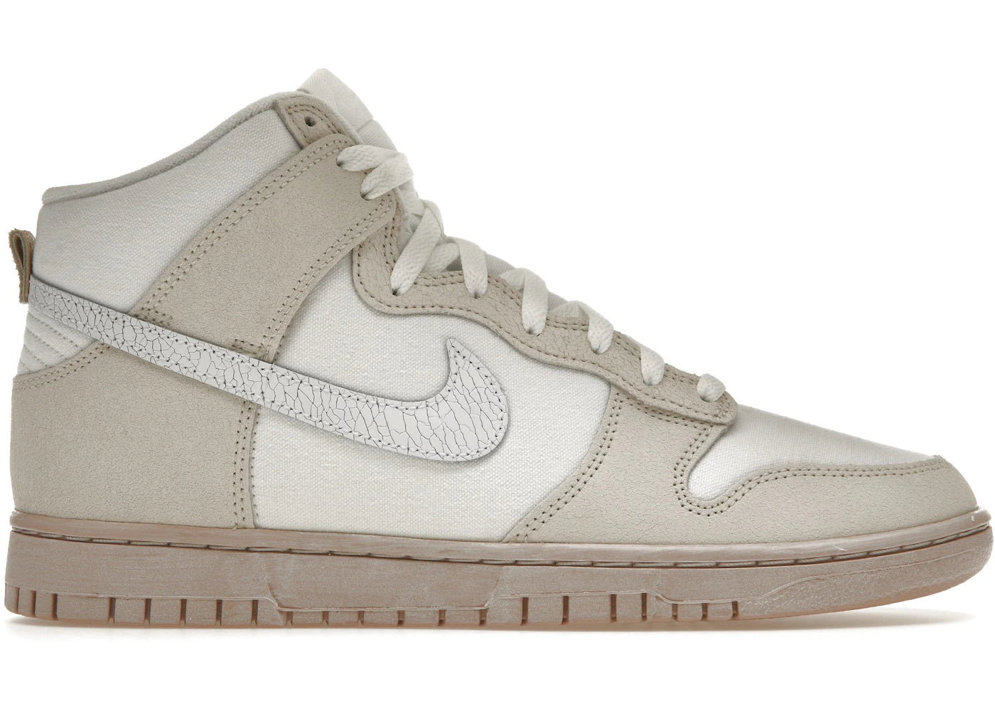 Nike Dunk High Retro PRM-Cracked Leather Swoosh