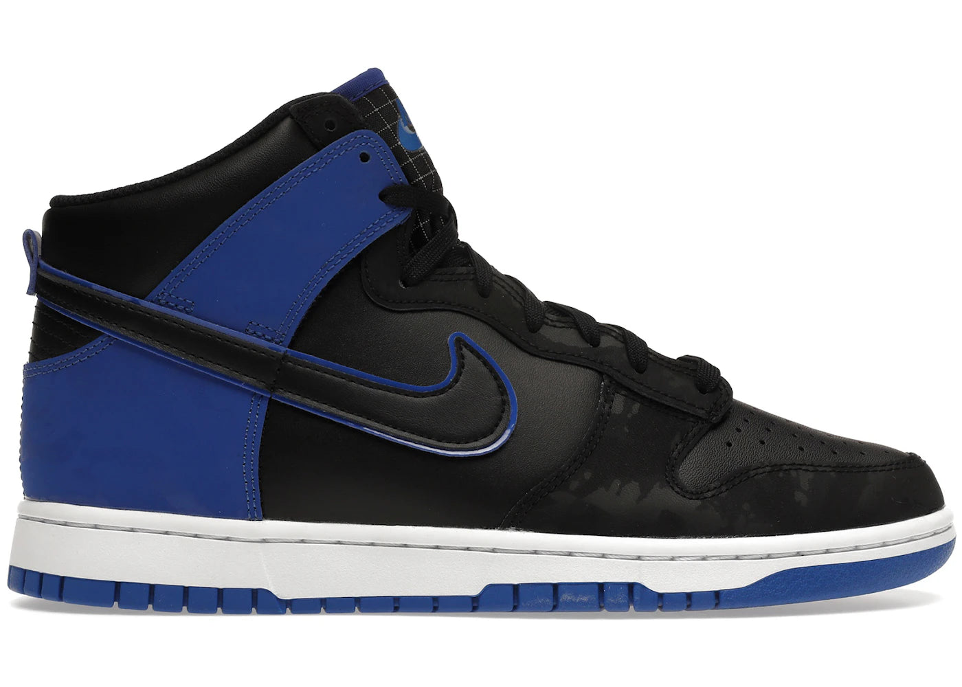 Nike Dunk High SE-Camo Black Royal