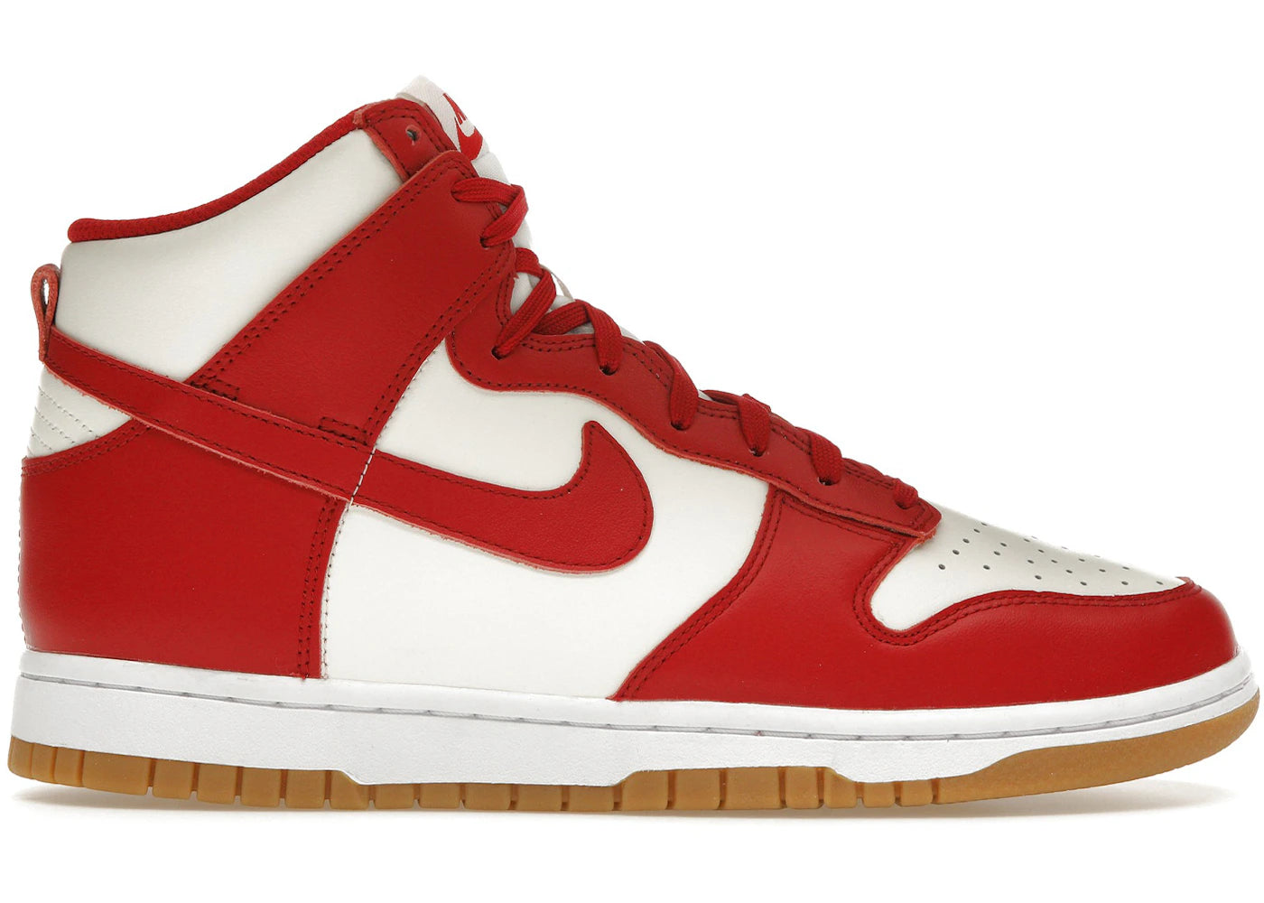 Nike Dunk High-Sail Gym Red Gum (Women's)