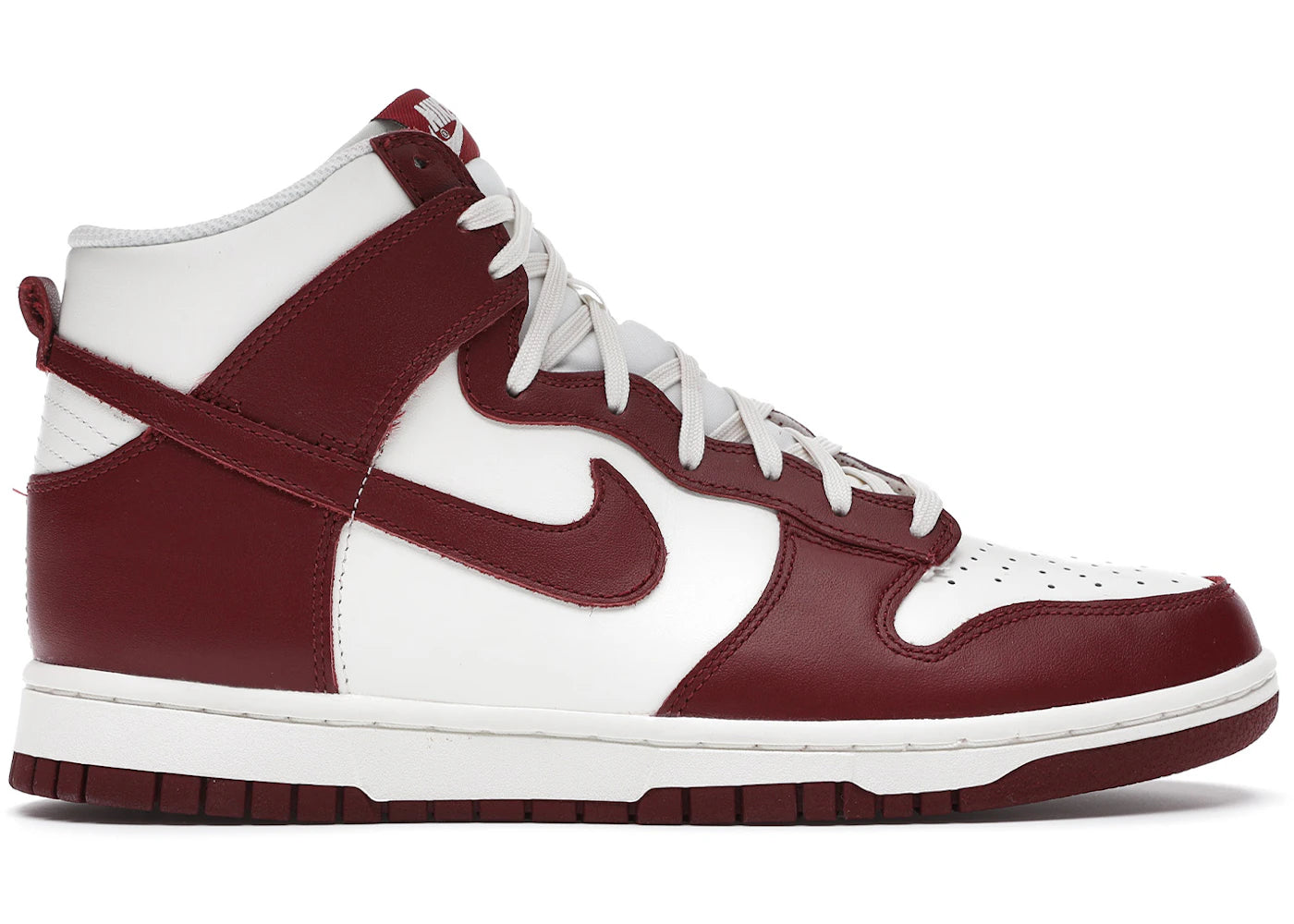 Nike Dunk High-Sail Team Red (Women's)