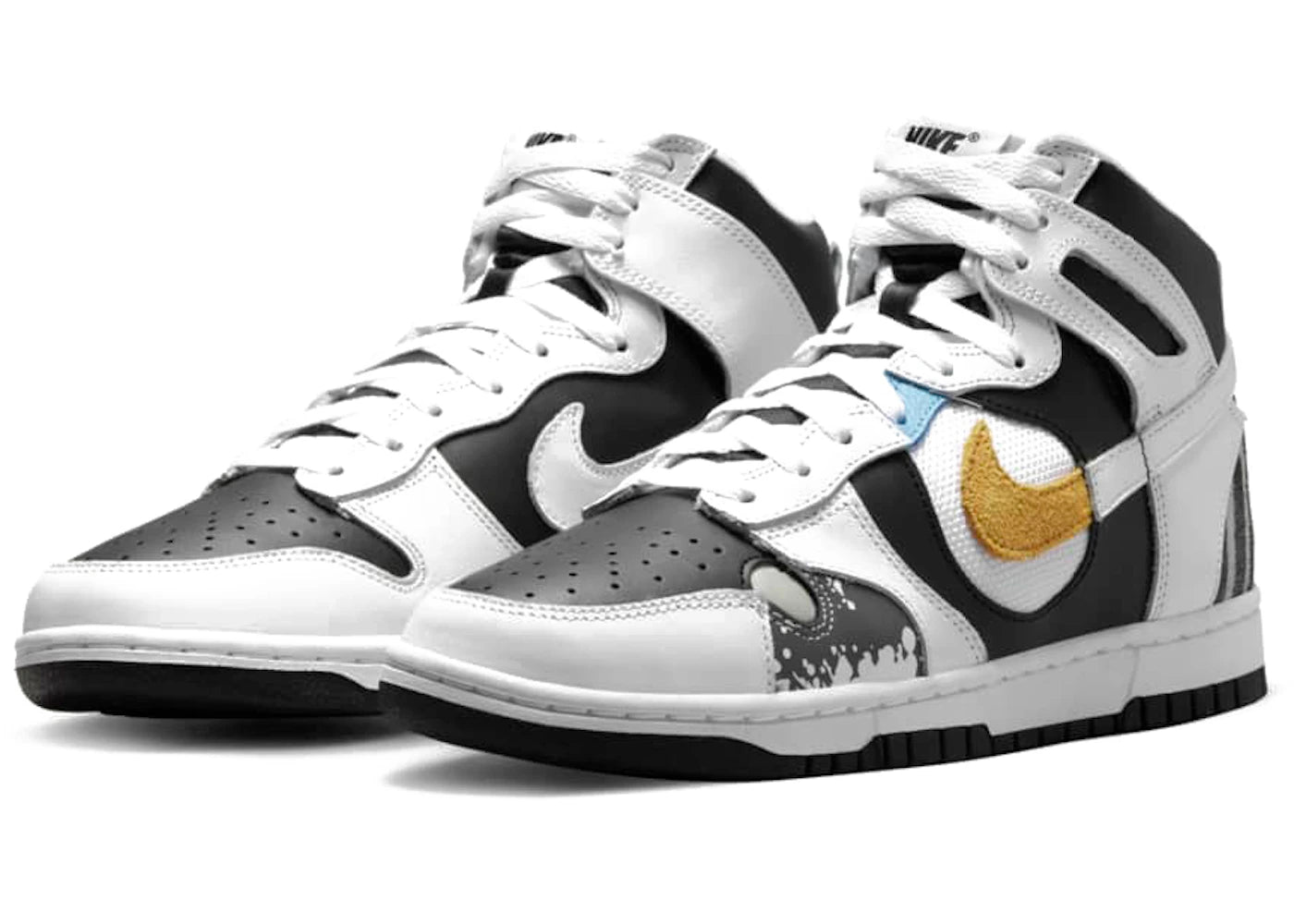 Nike Dunk High-See Through White Black (Women's)