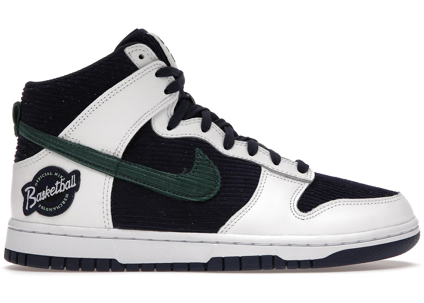 Nike Dunk High-Sports Specialties White Navy