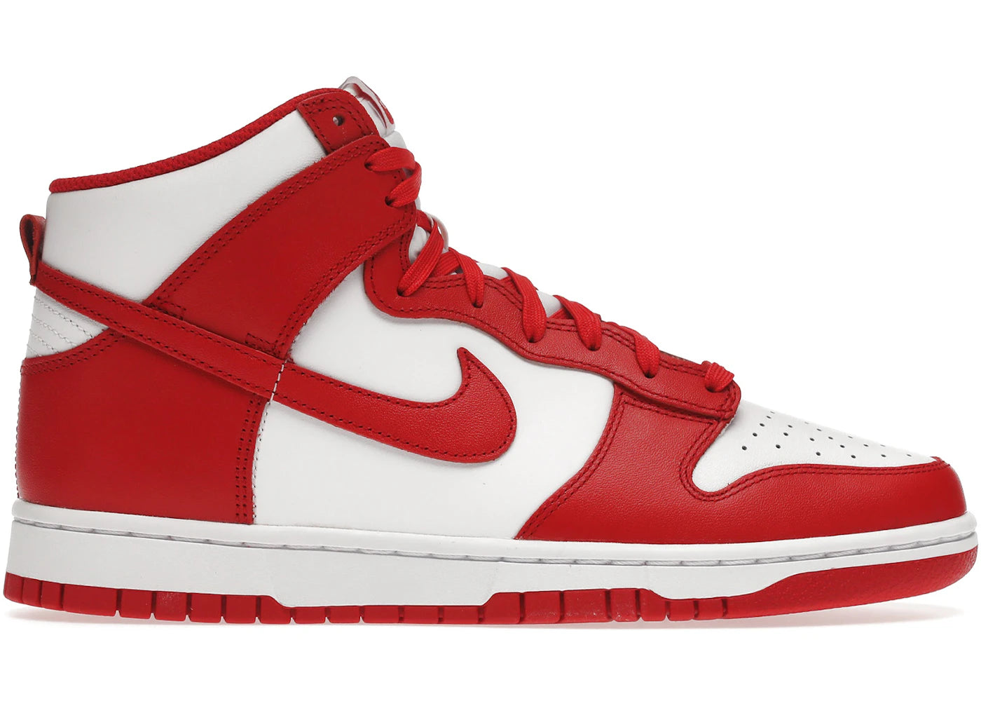 Nike Dunk High-Championship White Red