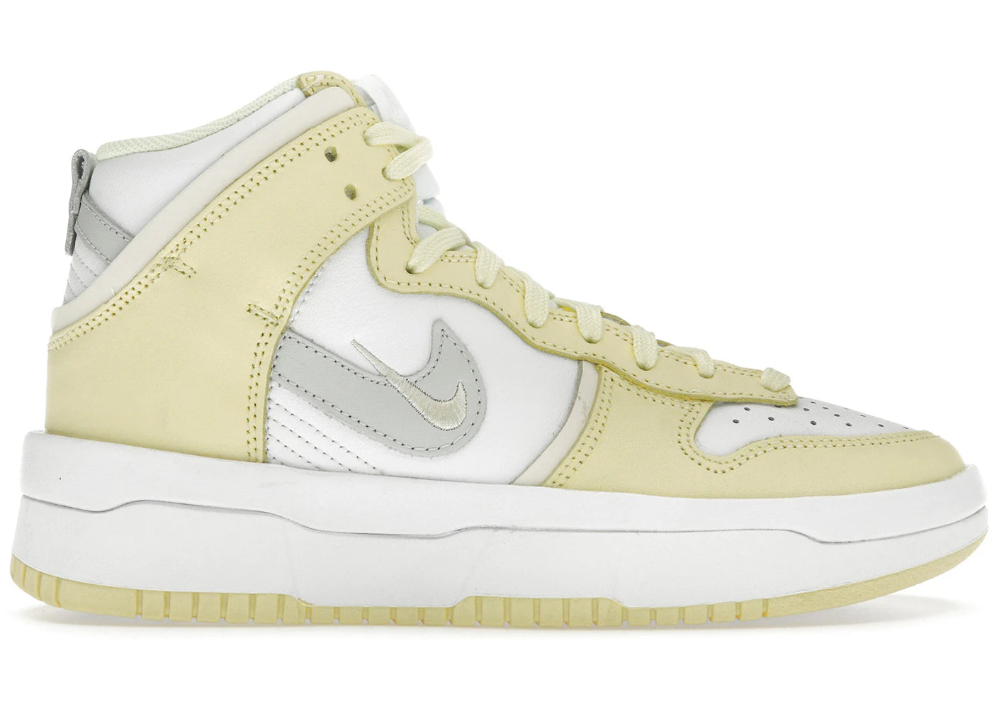Nike Dunk High Up-Light Lemon Yellow (Women's)