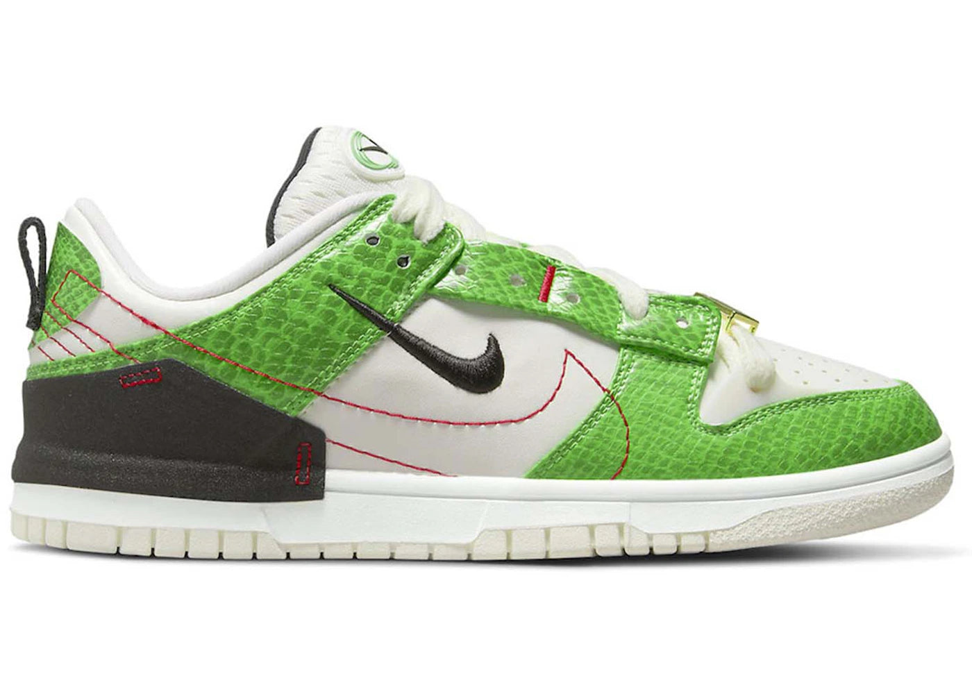 Nike Dunk Low Disrupt 2-Just Do It Snakeskin Green (Women's)