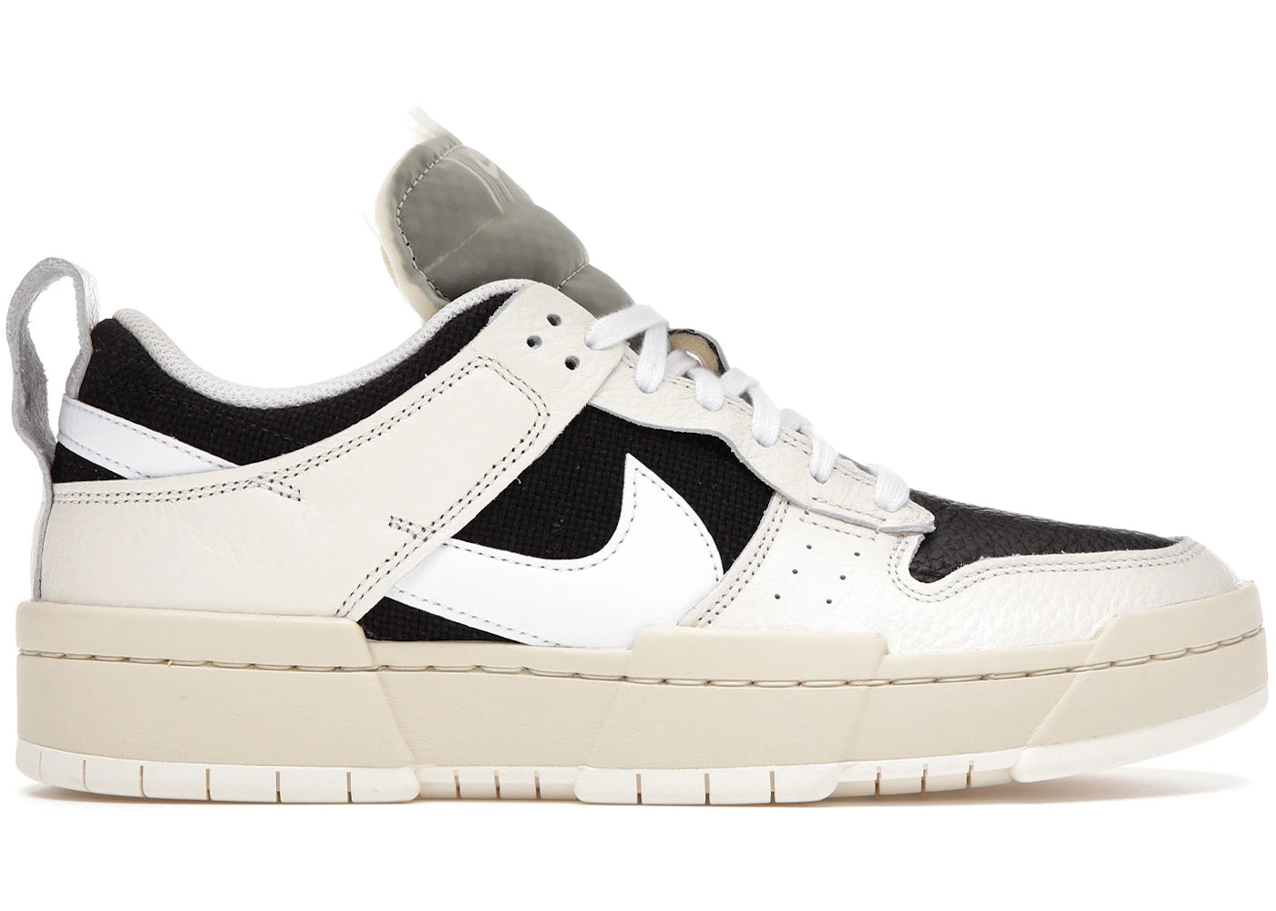 Nike Dunk Low Disrupt - Ivoire pâle et noir (Femme)