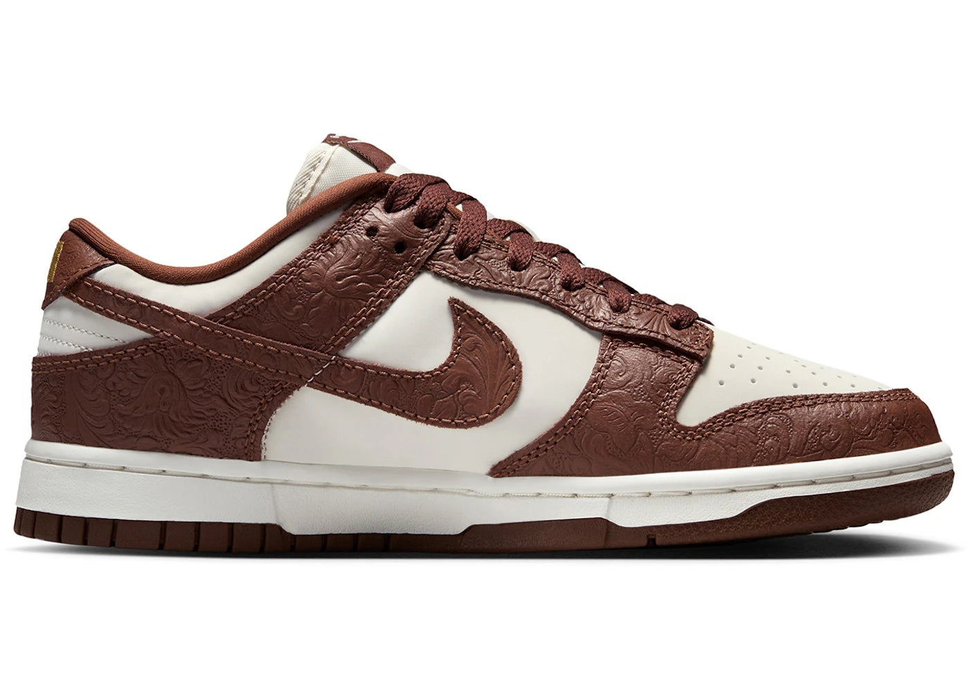 Nike Dunk Low Embossed Baroque Sail Fauna Brown