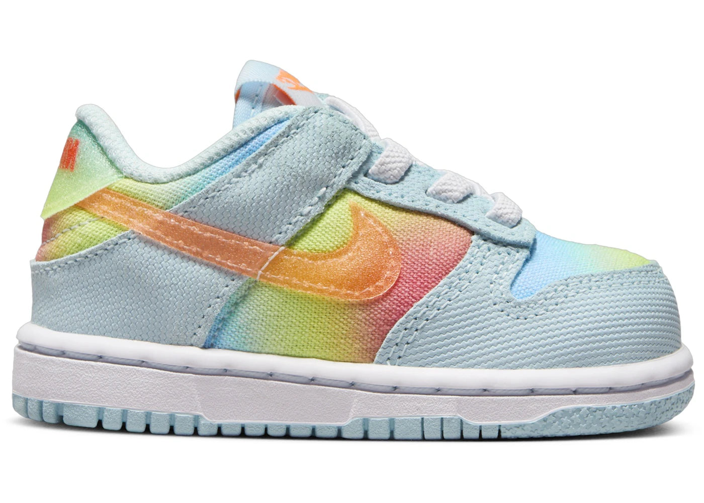 Nike Dunk Low-Glacier Blue Light Lemon Twist Aquarius Blue Total Orange (TD)