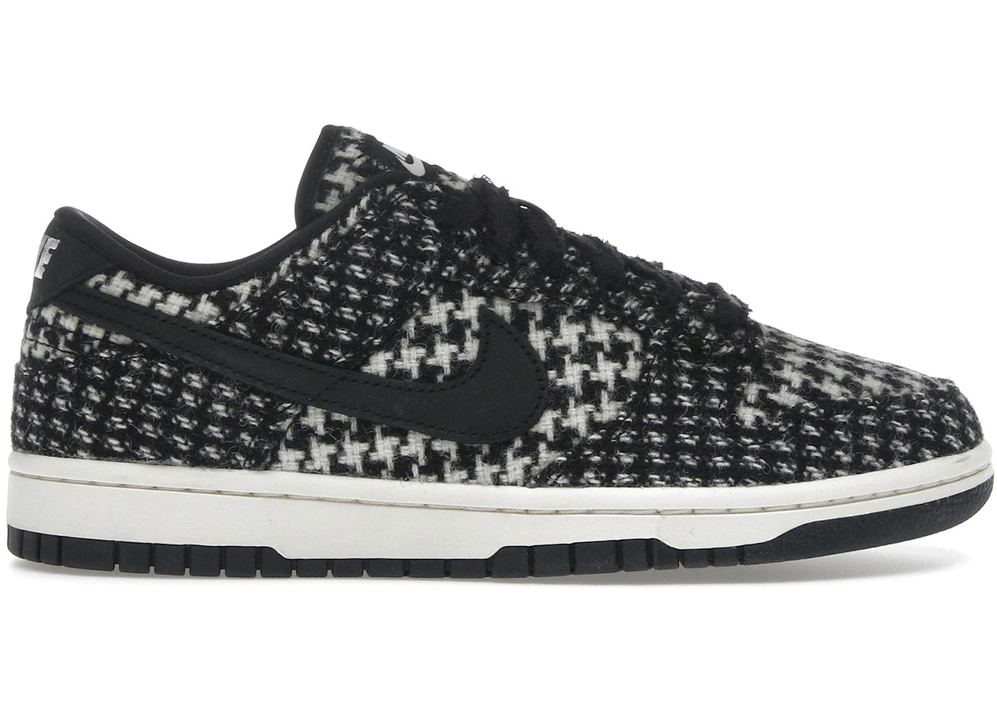 Nike Dunk Low Harris Tweed Blanc Noir Multicolore