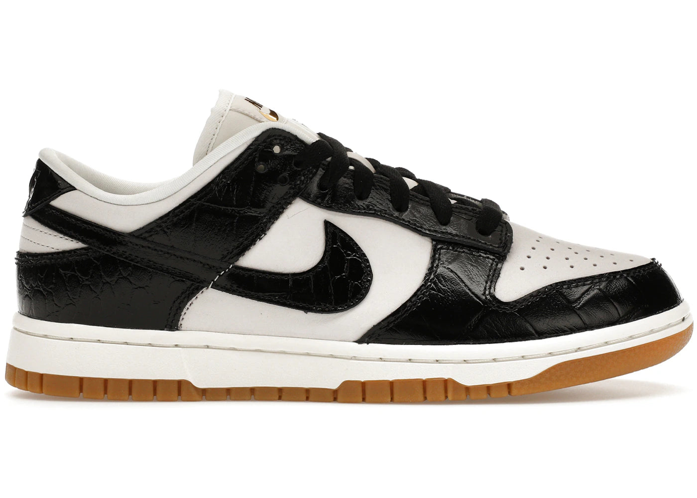 Nike Dunk Low LX - Noir Croc (Femme)
